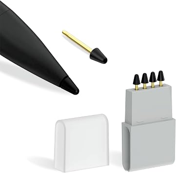 Black Replacement Tips for Jvkzaen X1pro Surface Slim Pen/Jvkzaen USI 2.0 Stylus Pen4 Pack