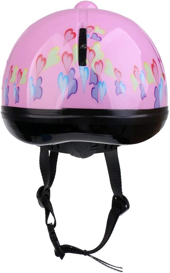 Xiaozxwlhq Adjustable Horse Riding Hat Equestrian Kids Protective Gear Helmet for 2 to 6 Years Old (Pink) : Sports & Outdoors