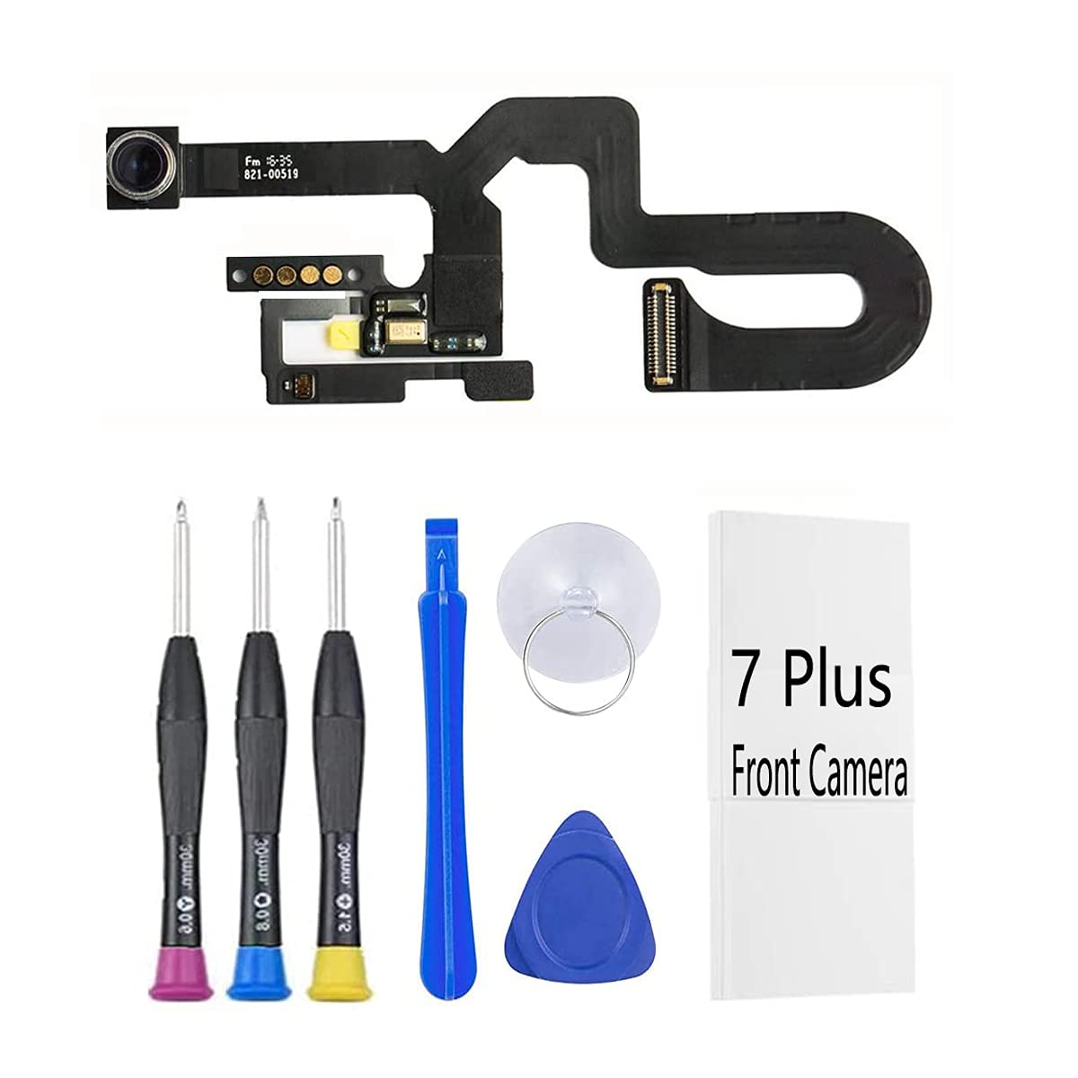 LEMISZ,for iPhone 7 Plus Front Camera Replacement,OEM Face Front Camera Proximity Light Sensor and Microphone Flex Cable Replacement for iPhone 7 Plus 5.5inch (Model A1661, A1784, A1785)