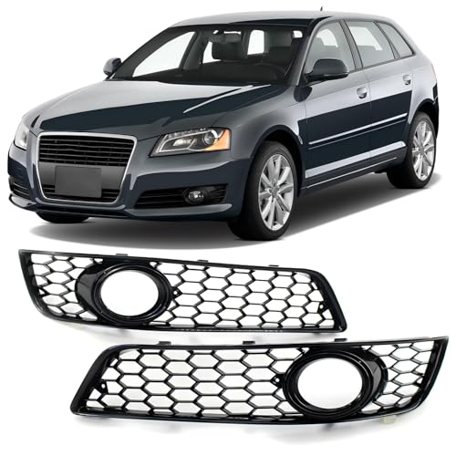 Grille avant pour antibrouillard Audi A3 8P redessine votre style urbain au quotidien