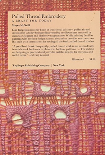 Pulled thread embroidery 0800865626 Book Cover