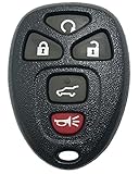 New Remote Key Case fob Shell &PAD for 2007-2012 GM Cadillac Escalade GMC Buick Yukon Chevrolet Suburban Tahoe