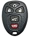 New Remote Key Case fob Shell &PAD for 2007-2012 GM Cadillac Escalade GMC Buick Yukon Chevrolet Suburban Tahoe