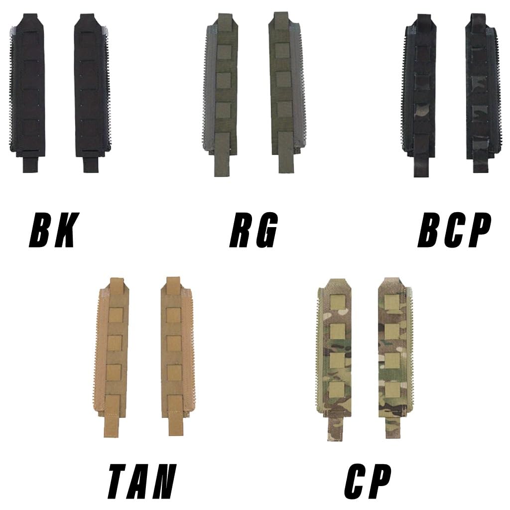 Panneau Dorsal Tactique MOLLE à Fermeture éclair Pour Gilet FCPC – Support Léger Pour Airsoft Et Chasse