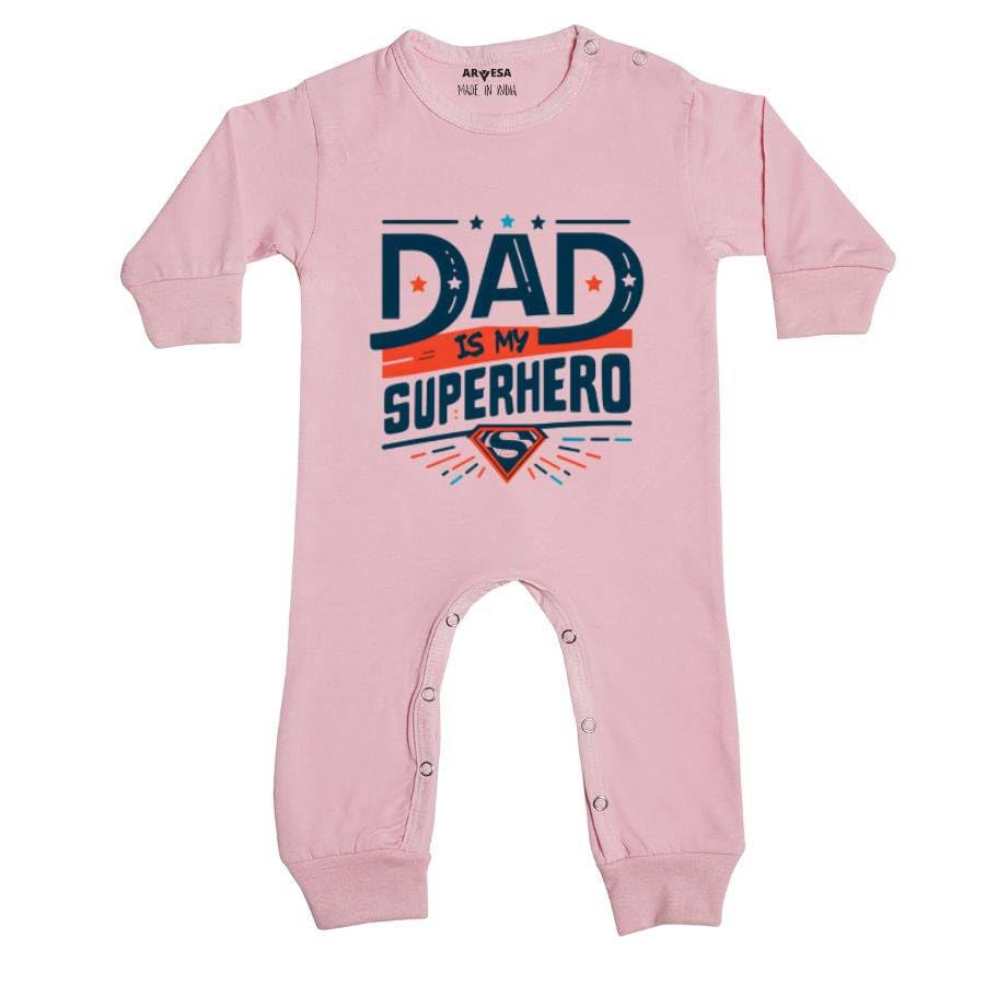 ARVESA Baby Full Sleeve Romper unisex Envelope Neck