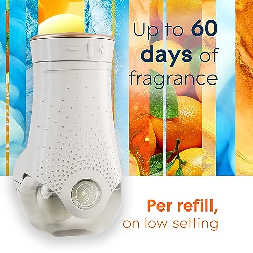 Glade PlugIns Refills Air Freshener,Coastal Sunshine Citrus, Scented and Essential Oils for Home and Bathroom, 0.67 Fl Oz, 5 Count - Image 4