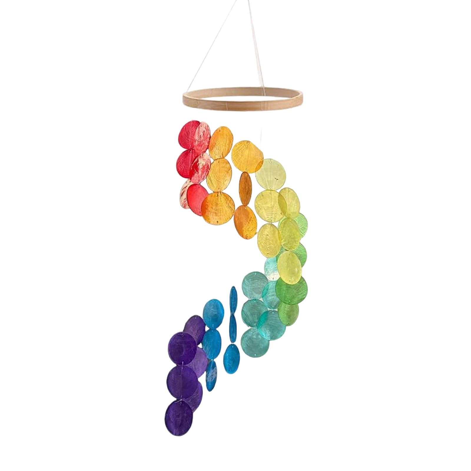 Decorazioni Giardino Per Esterno,Campane A Vento,Scacciapensieri Da Appendere,Decorazione A Conchiglia Per Finestre, Pareti, Patio, Giardino, Portico, Decorazione Domestica Esterna