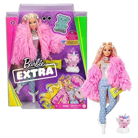 Barbie Extra Fashion Doll with Accessories Cover