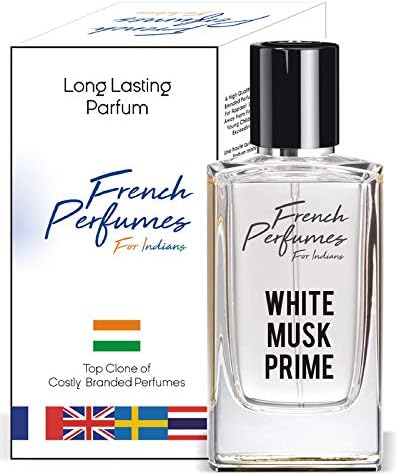 - White Musk Prime Perfume Spray 35Ml (Grade 1) Imported Quality Ultra Long Lasting Perfume/French Perfumes For Indians 35Ml Imported Long Lasting Perfume/Best Perfume For Summer