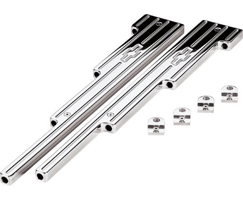 NEW BILLET SPECIALTIES WIRE LOOM KIT,BOWTIE,POLISHED,SPARK PLUG,COMPATIBLE WITH FORD,SBC,BBC,CHEVY