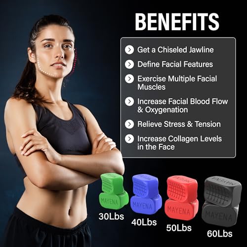 8-Piece Jaw Trainer with 4 Resistances