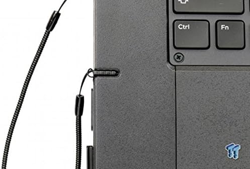 Stylus tethered to the Dell Latitude Extreme Rugged 7414