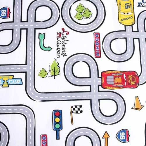Funda nórdica Cars 100 x 135 cm de algodón para noches mágicas 5