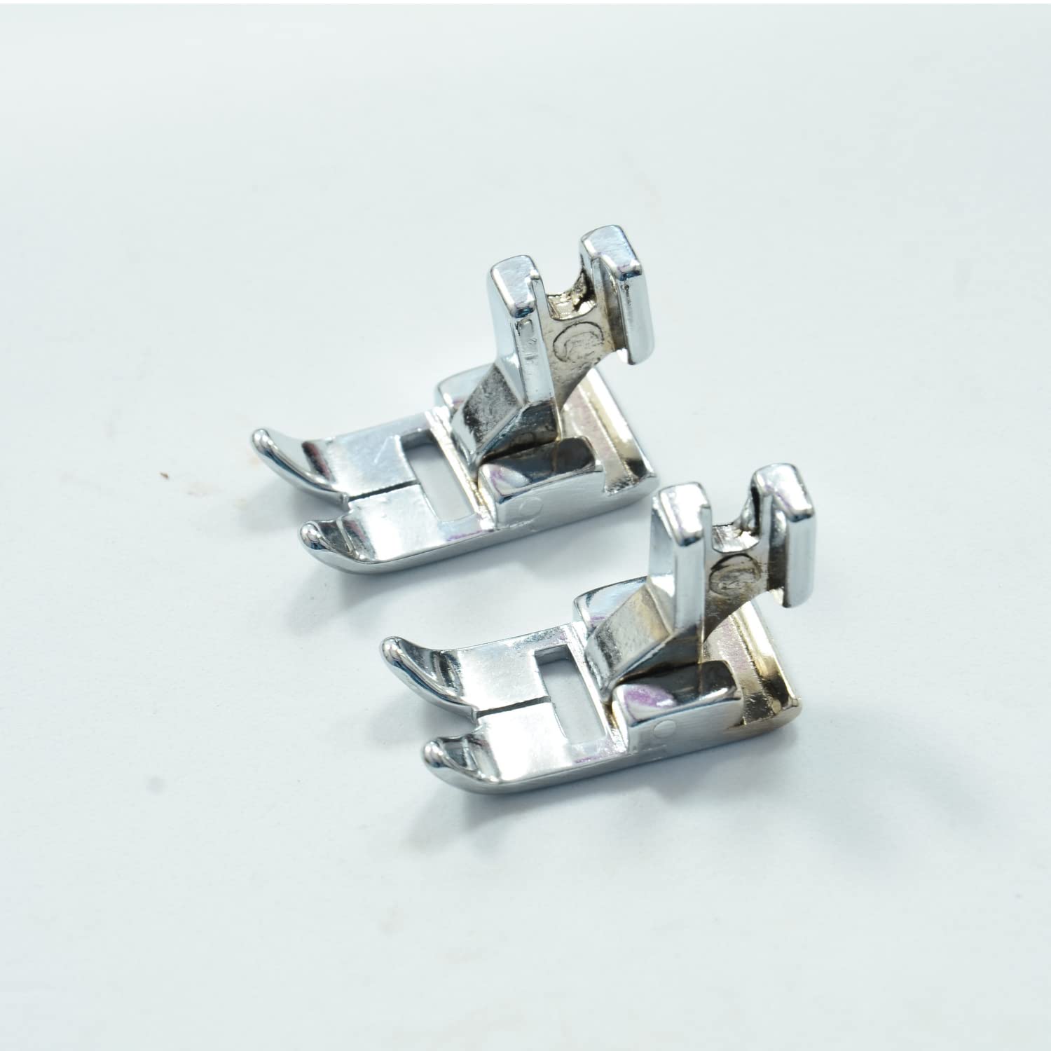 BISMIL Zig zag Presser feet for Embroidery (kadhai) Machines Like usha Singer Merritt Brother sapna Pooja asha Naveen Pratap Sahara Pack of 2 (Silver)-image-14