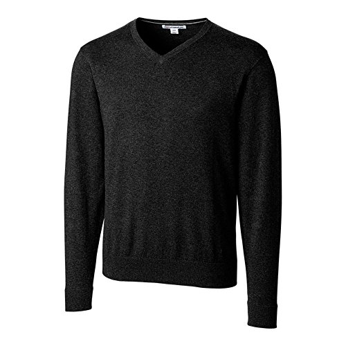 Cutter & Buck Men's Big & Tall Machine Washable Lakemont V-Neck Sweater
