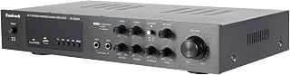 Amplificador de alta fidelidad, 600 W, amplificador estéreo digital FM USB de 5 canales, Bluetooth, amplificador integrado, amplificador digital, amplificador de sonido con mando a distancia, para