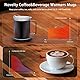 Lamker 300ml USB Tassenwärmer Getränkewärmer Elektrischer Kaffeetasse Kaffeetassenwärmer 304 Edelstahl Tasse Heizbecher für Zuhause Büro zum Erwärmen von Kaffee Tee Konstante Temperatur 55°C/131°F