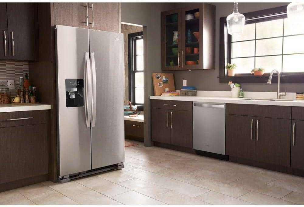 Whirlpool WRS325SDHZ 25 Cu. Ft. Stainless Side-by-Side Refrigerator