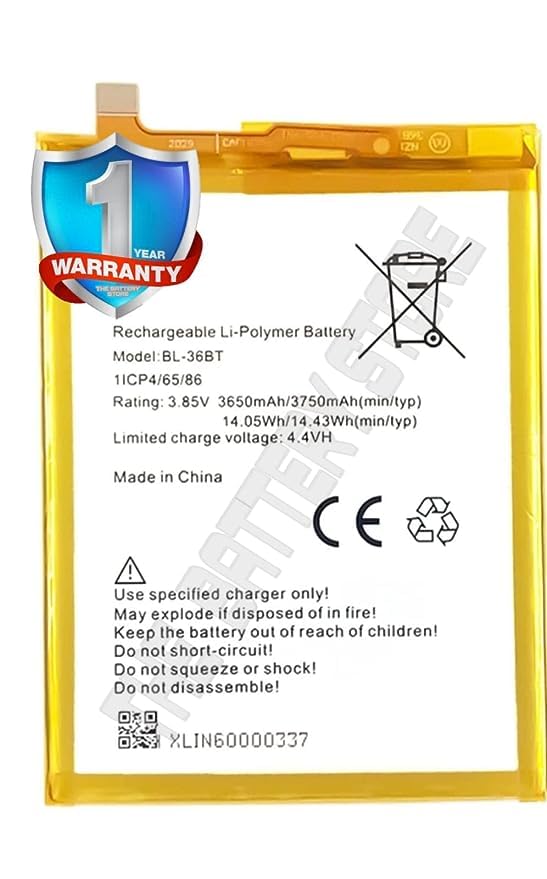 Image of THE BATTERY STORE Original BL-36BT Battery for Tecno Camon I Air 2 Plus Battery with 1 Year Warranty ***(DD169)