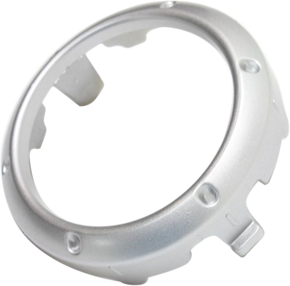 Evan Fischer Fog Light Trim Compatible with 2004-2007 Toyota Highlander Left and Right Side Set of 2 Plastic Primed