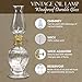 HYOOLA Oil Lamp - Vintage Oil Lamp - Windproof Durable Glass - 10