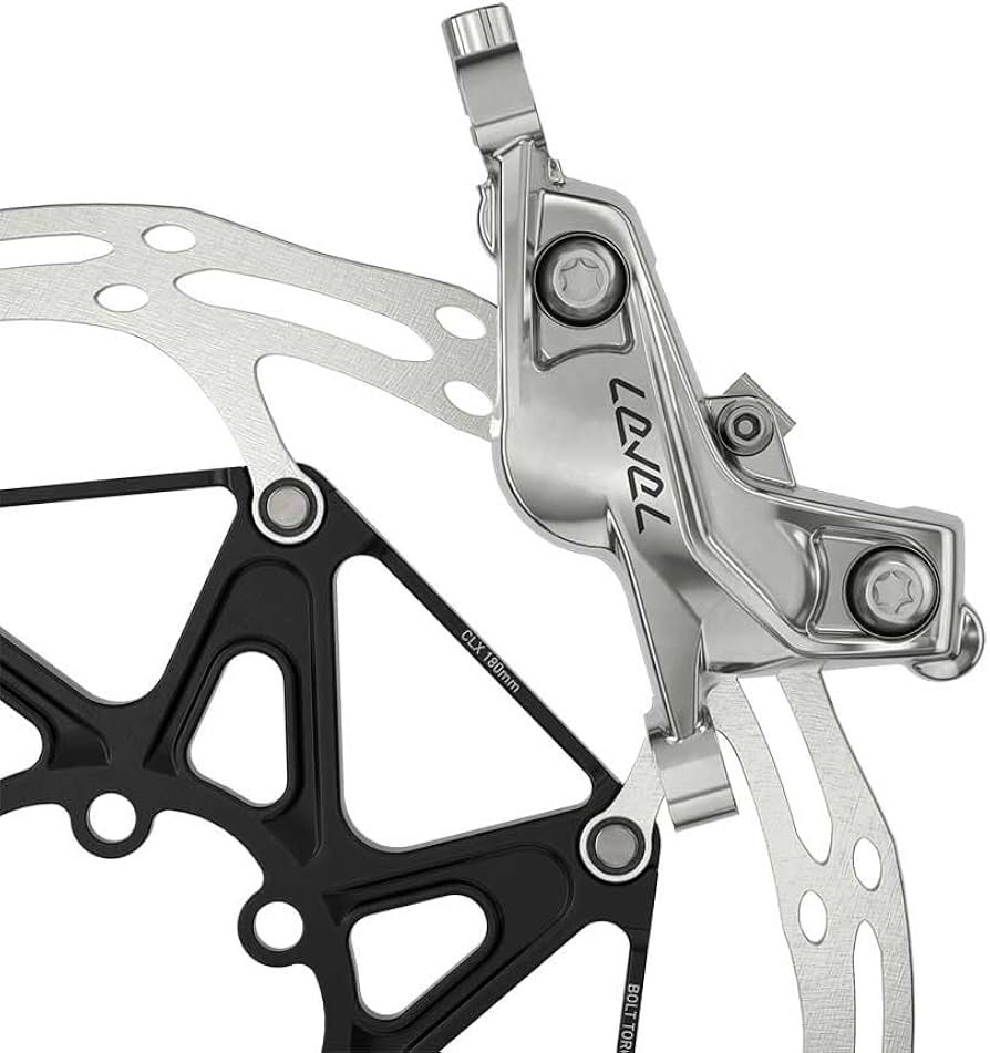 パーツ SRAM LEVEL ULTIMATE STEALTH 4-PISTON Sram Level Ultimate Stealth 4-Piston Disc Brake - Canada Bicycle Parts