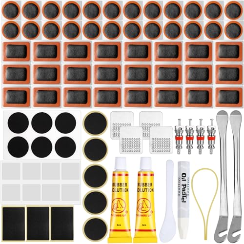 Nadinsta 85pcs Bike Puncture Repair Kit