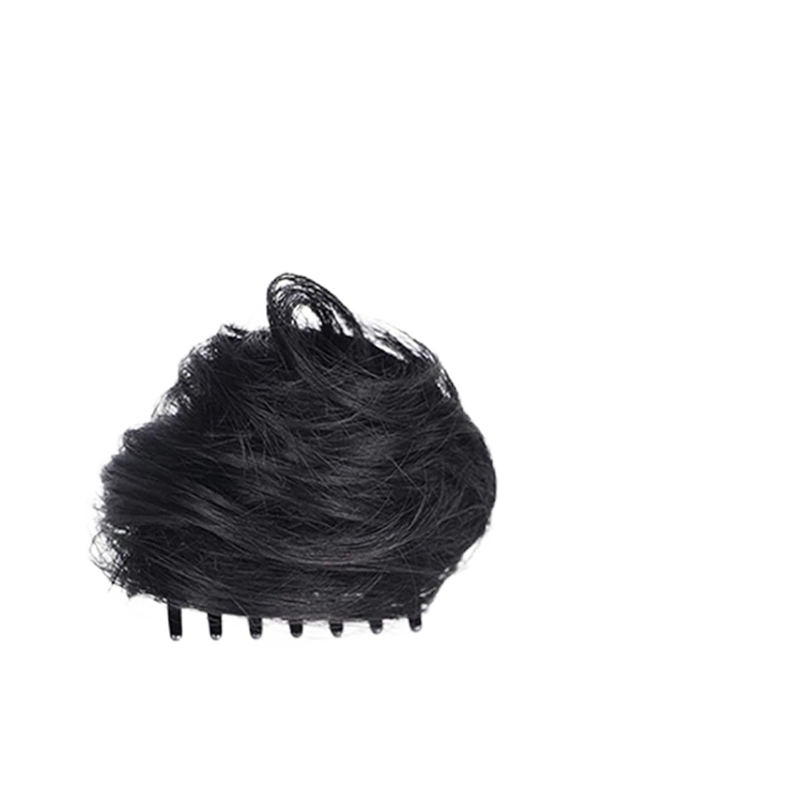 Kok do włosów Wpinana w kucyk treska Scrunchie dla kobiet włosy nieremy klips z pazurem roztrzepany kok treska kręcone Chignon doczepiane koki z włosów brazylijskie ludzkie włosy Kawałki koka do włosó
