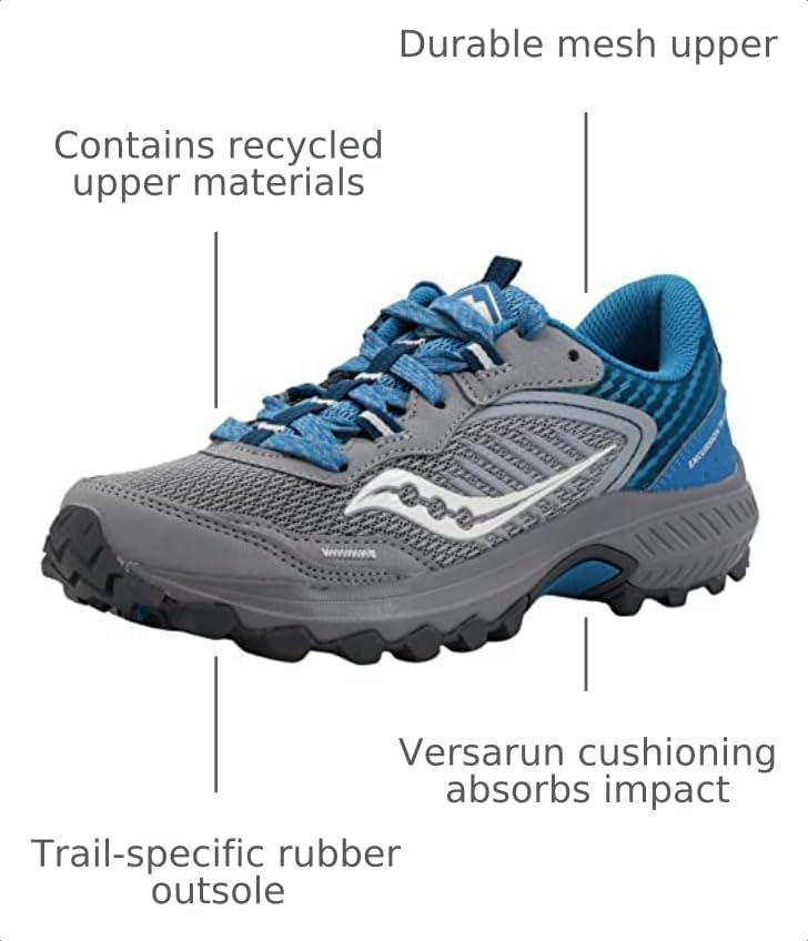 Image of Saucony Women's Excursion Tr15 Trail Running Shoes