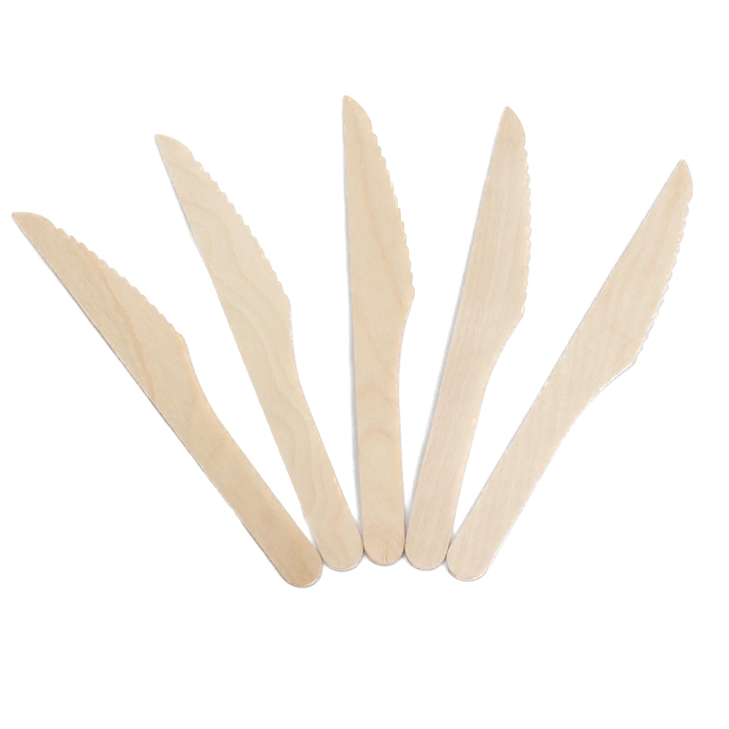 1000 piezas - Juego de cubiertos desechables de madera, cubiertos desechables (200 tenedores, 200 cuchillos, 200 cucharas, 200 mini tenedores y 200 agitadores desechables