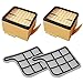 Produktbild TOOGOO Filterset 2 Motorschutzfilter (Motorfilter) + 2 HEPA (Mikro) Filter/Mikrofilter / Hepafilter geeignet Fuer Vorwerk Kobold VK 135, 136, VK135, VK136
