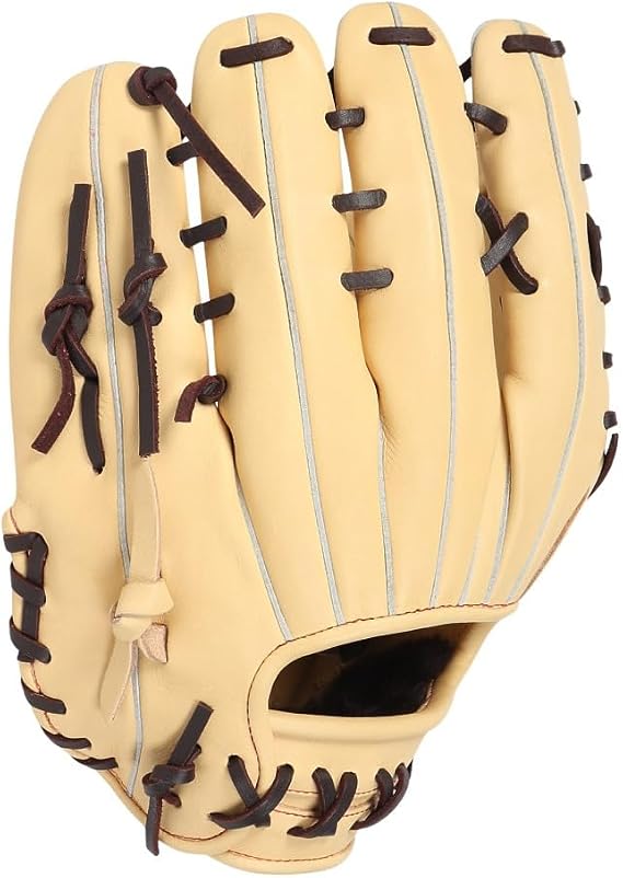 MIZUNO WILLDRIVE RED for Soft Fielders: Size 14 Blonde x Rose Brown 14