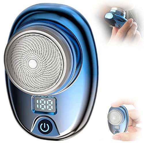 Mini-Shave Portable Electric Shaver，Electric Razor For Men，Pocket Size Portable Shaver Wet And Dry Mens Beard Shavers，Usb Rechargeable Waterproof Mini Electric Razor Suitable For Home,Car,Travel #TOP18