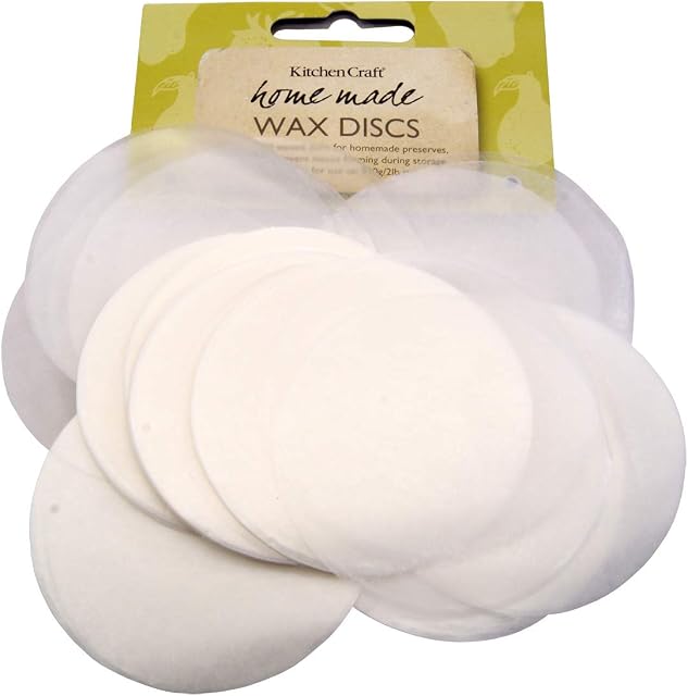 Pack Of 200 Wax Discs - 5.5cm Diameter - To Fit Traditional 1lb Jam Jars