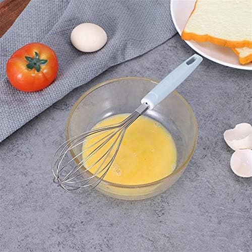 ddq Wisk Stainless Steel Egg Whisk Balloon Whisk Manual Whisk Whisk Blue Pink Kitchen Baking Appliance Cream Butter Whisk Agitator (Color : Onecolor)