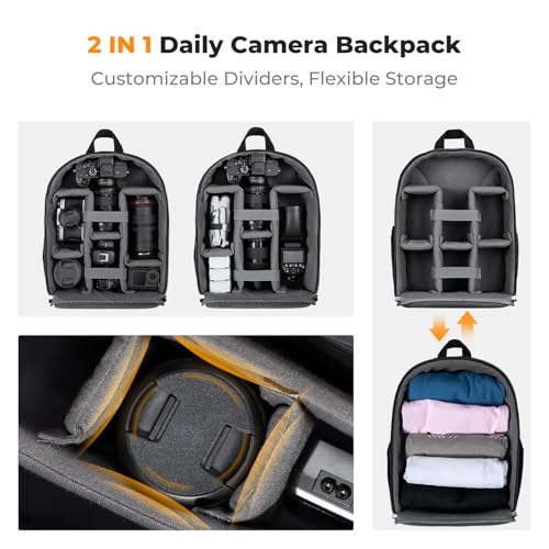 K&F CONCEPT Lightweight Camera Backpack