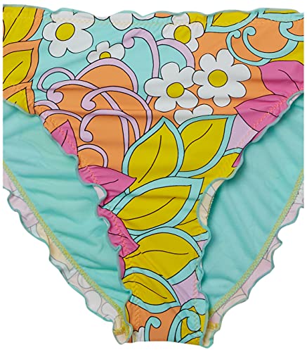 Hobie Girls Long Sleeve Bikini Top & Merrow Hipster Bottom Rashguard Set4