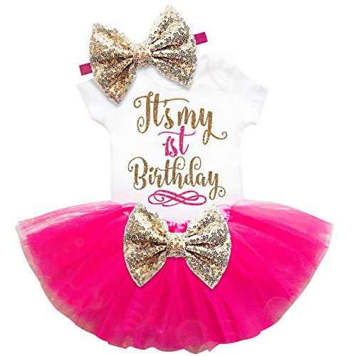 1 birthday baby girl dress