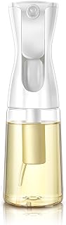 Mistifi oil spray Fine Mist Spray Bottle for Air Fryer, Olive Oil, Healthy Nonstick Frying, Commercial & Home Kitchen Use (200ml PET plastic bottle) FS998