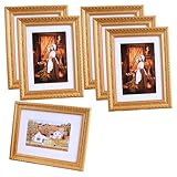 Matériaux de qualité : notre ensemble de cadres photo est fabriqué en contreplaqué MDF et en verre acrylique robuste pour garantir sa longévité et sa stabilité. Grâce à son support et son crochet mural, le verre est bien rangé et maintient l'ensemble stable, facile à ouvrir et à fermer.