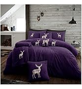 Lions Double Bedding Duvet Set, 3 Piece Ultra Soft Reversible Quilt - View #7