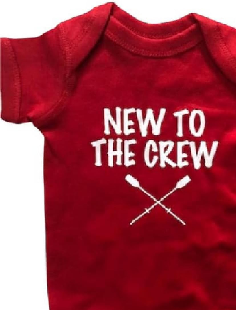 new to the crew baby onesie ® rowing infant clothes future rower bodysuit shower gift