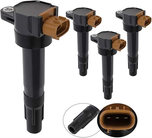 Miniatura 8 de SCITOO Paquete de bobinas de encendido para Suzuki Swift 1.6L 2013-2014 para Swift 1.4L 2012-2014 para Kizashi 2.4L 2010-2013 para Grand Vitara 2.4L