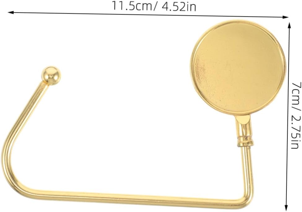 ABOOFAN 2pcs Heavy Duty Purse Hook for Desk Closet Handbag Hanger Versatile Organizer for Purses Backpacks Bags for Home Travel
