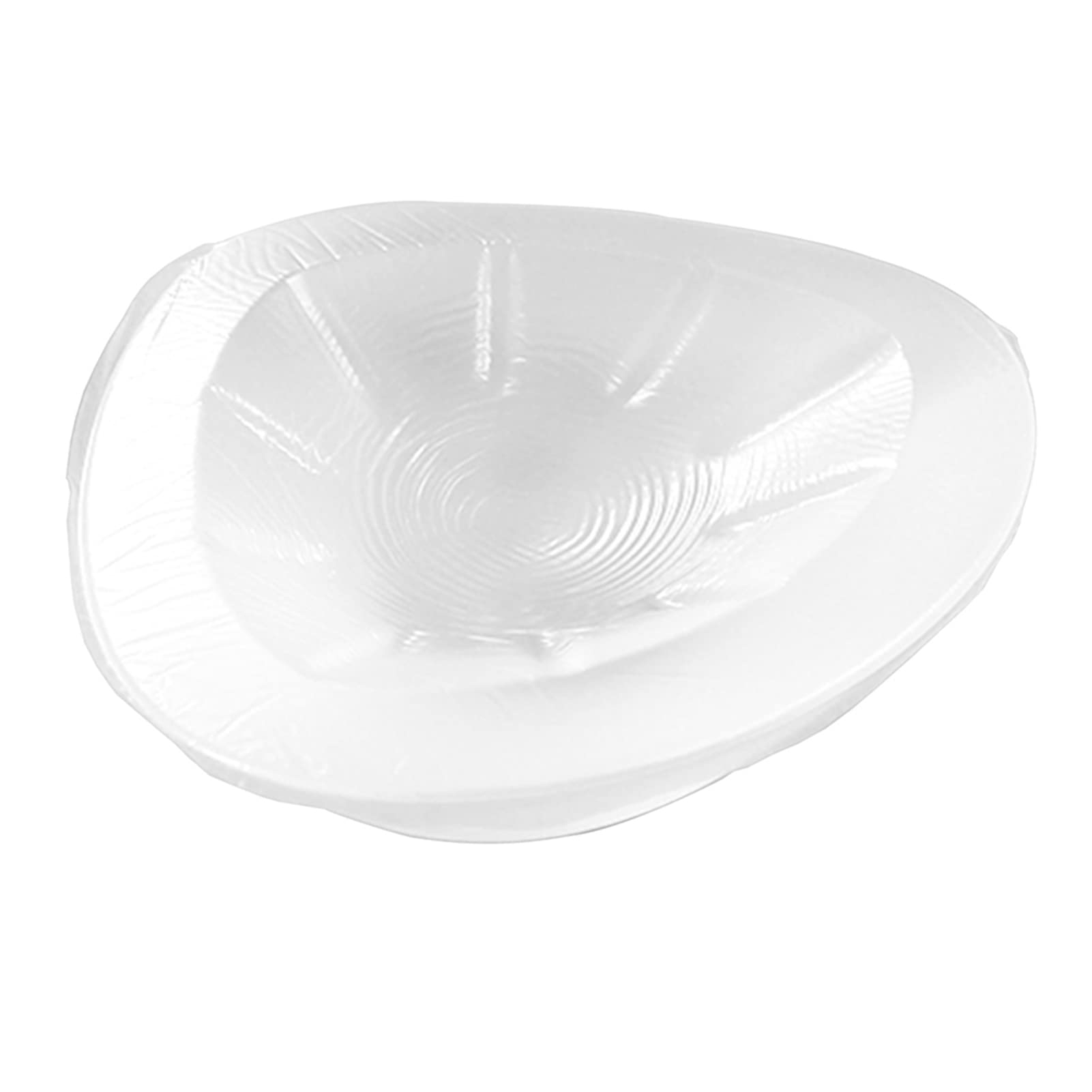 Prothèses Mammaires en Silicone de Forme Trianglaire, 1 Pièce Auto-Adhésif Faux Seins Soutien-Gorge Concaves Inserts Rehausseurs de Coussinets Mastectomie, 600g/Piece