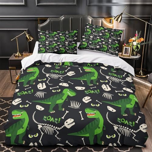 Parure de lit requin 3D en microfibre ultra douce 260x220