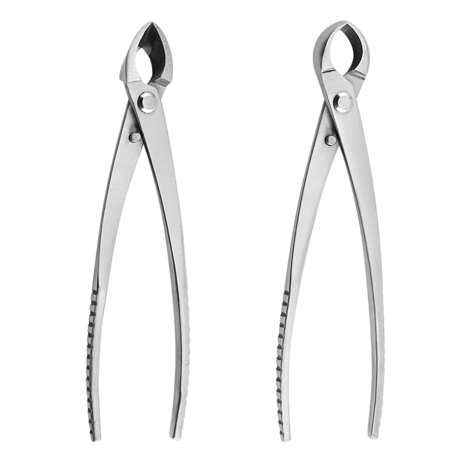 Geavonyg Rustproof Bonsai Tool Pruner Set Of 2 Featuring Angled Cutter And Smooth Grip Handle Knob Cutter Branch Pruners Bonsai Scissors