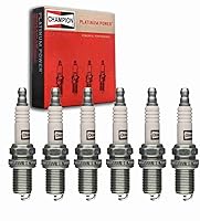 Vista 1 de 6 bujías Champion Platinum compatibles con Jaguar XJ6 3.6L 4.0L L6 1987-1996