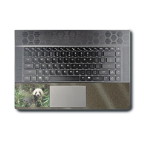 Image of MightySkins Glossy Glitter Skin Compatible with Alienware X16 R1 (2023) Full Wrap Kit - Chill Panda | Protective, Durable High-Gloss Glitter Finish | Easy to Apply & Change Styles | Made in The USA