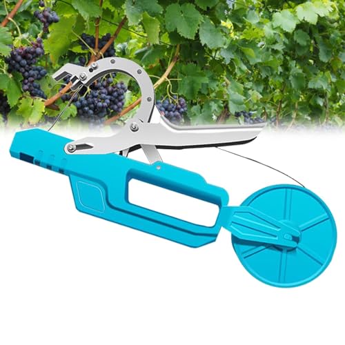 QWLEYCHN Máquina Atadora De Plantas, Máquina Atadora De Plantas Eléctrica con Amarre De Alambre, Diámetro Máximo De Encuadernación De 50 Mm Y Anudado Rápido 2S, Conveniente Y Que Ahorra Tiempo